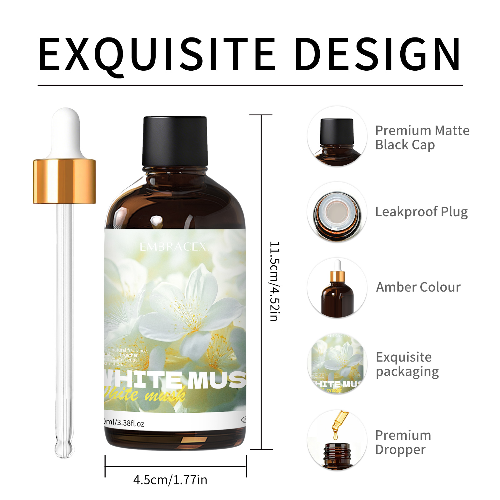 100ml Minyak Wangi Musk Putih  - Candle Making Supplies Fragrance Oils ulasan dan harga