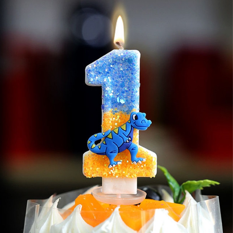 1 buah Nomor anak laki-laki 0  - Candle Surprise ulasan dan harga