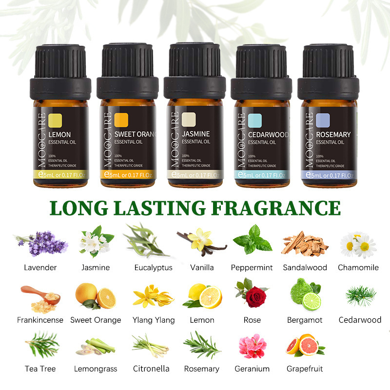 Set Minyak Esensial Aromaterap - Candle Supplies Essential Oils ulasan dan harga