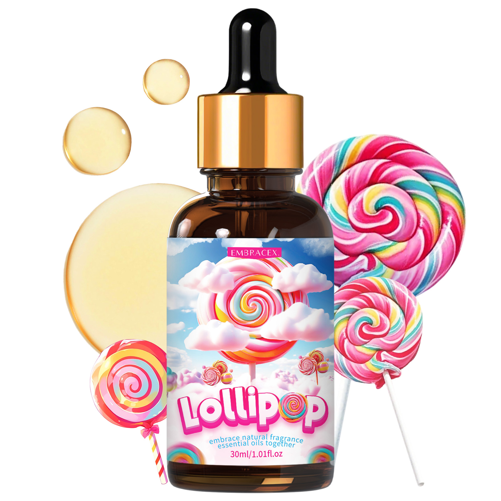 30Ml Minyak Esensial Lollipop  - Candle Making Supplies Fragrance Oils ulasan dan harga