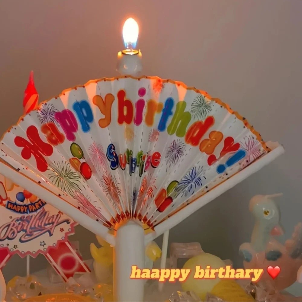 Lilin kipas otomatis warna-war - Candle Surprise ulasan dan harga