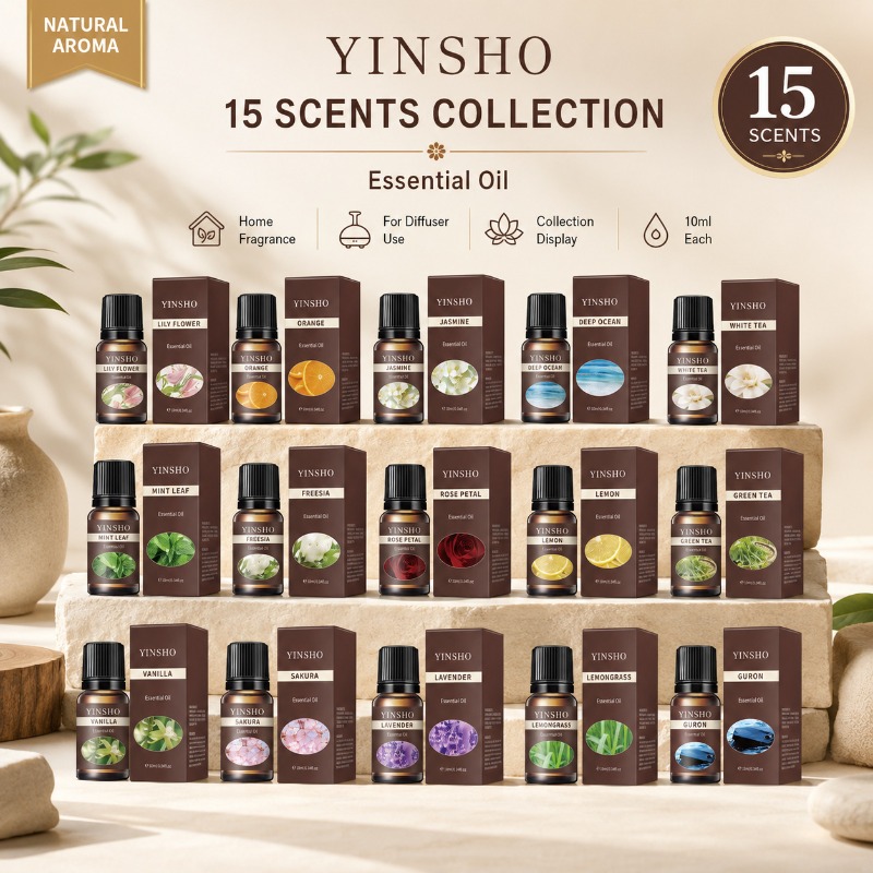 Set Minyak Esensial Aromaterap - Candle Making Supplies Fragrance Oils ulasan dan harga