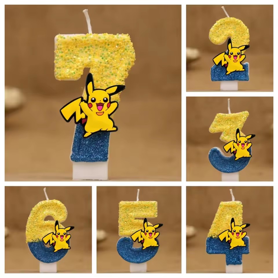 Lilin Pokemon Kartun Kue Figur - Candle Surprise ulasan dan harga