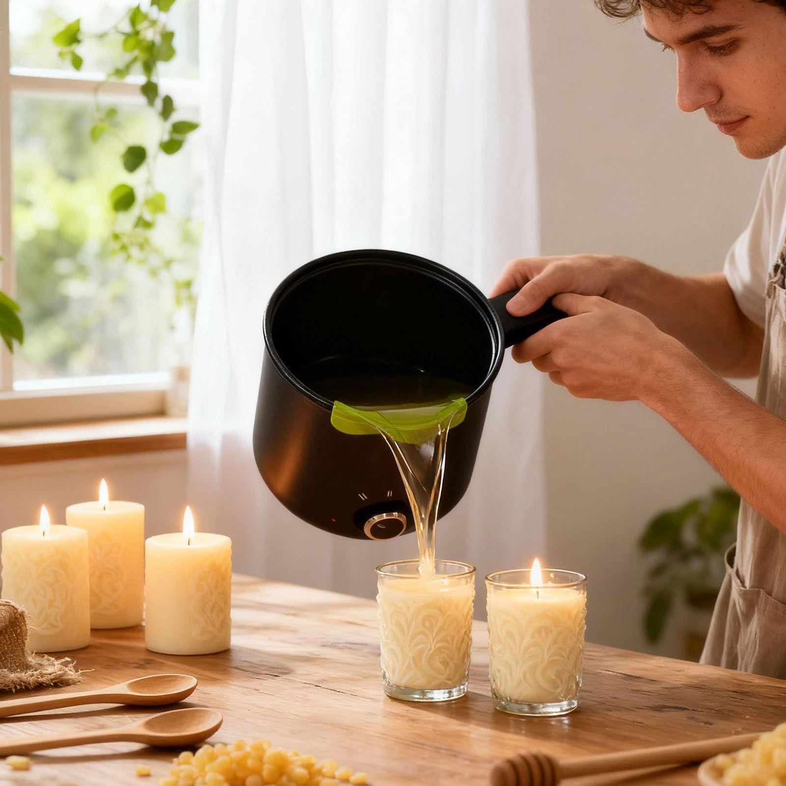 Panci Pelebur Lilin 1.5L Besar - Candle Supplies In Bulk ulasan dan harga