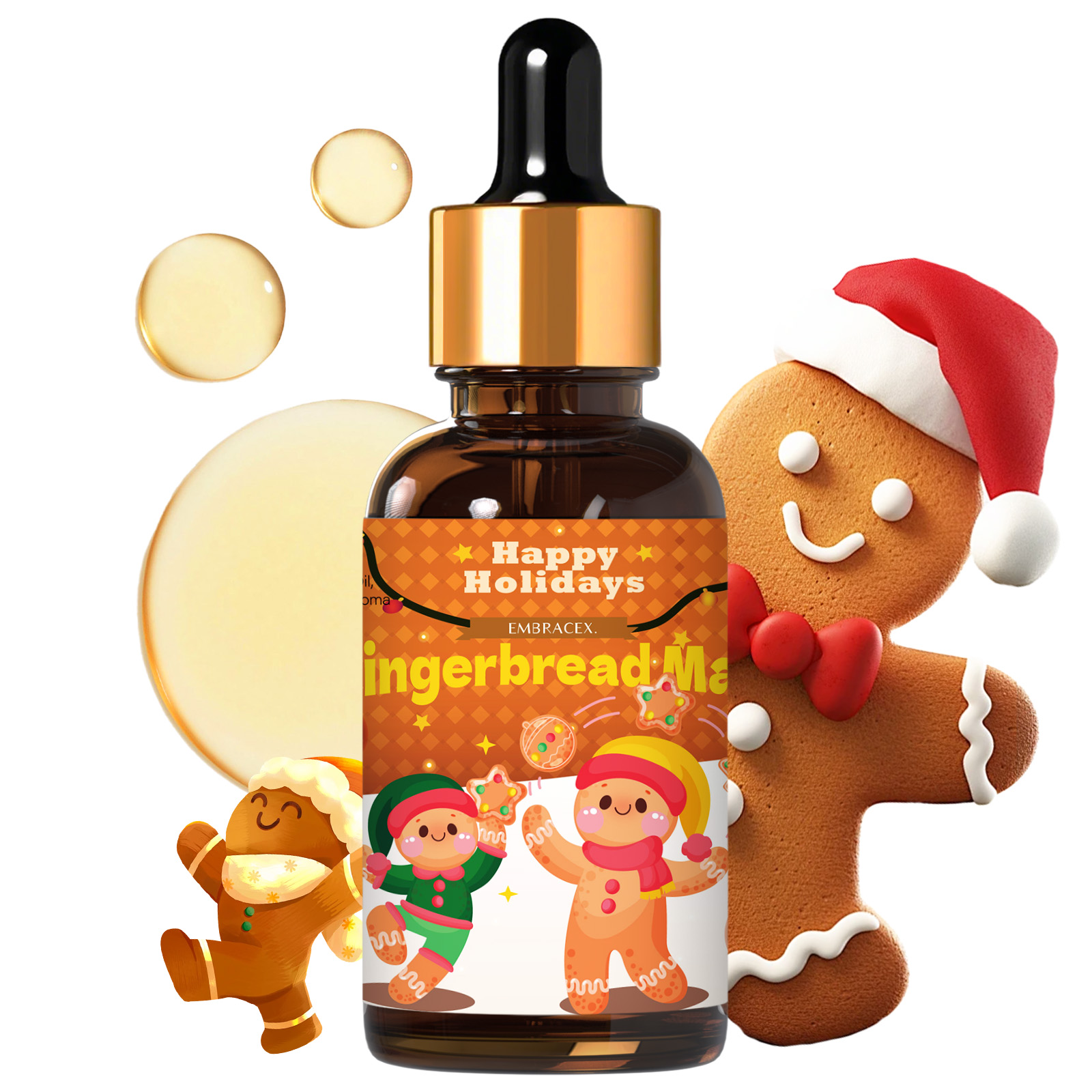 30ml Minyak Aroma Gingerbread  - Candle Making Supplies Fragrance Oils ulasan dan harga
