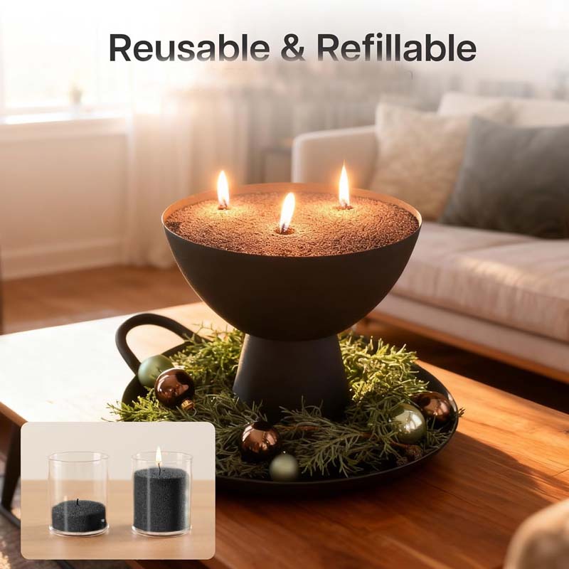 Pasir Lilin Hitam dengan Sumbu - Candle Supplies In Bulk ulasan dan harga